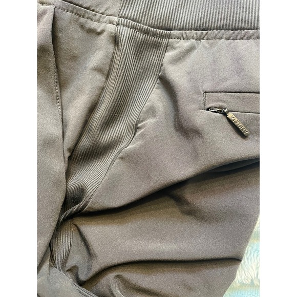 Athleta Black Jogger Pants Athletic Trousers Side Zip Pocket Women Size 14 - Picture 5 of 6